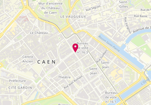 Plan de Mutuelle de Poitiers Assurances - Muriel GAGER, 35 Rue Saint-Jean, 14000 Caen
