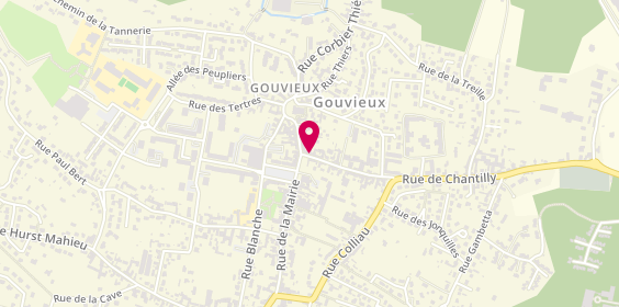 Plan de Agence Gouvieux, 3 Rue Baronne James de Rothschild, 60270 Gouvieux