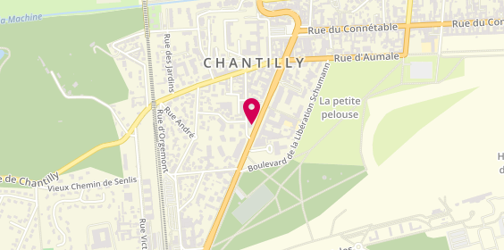 Plan de AXA, 34A avenue du Maréchal Joffre, 60500 Chantilly