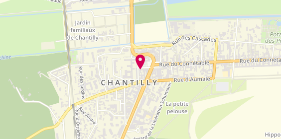 Plan de DEGOUY Alexandre Assurance, 19 place Omer Vallon, 60500 Chantilly