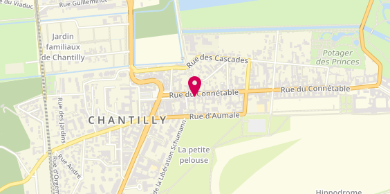 Plan de M comme Mutuelle, 113 Rue du Connétable, 60500 Chantilly