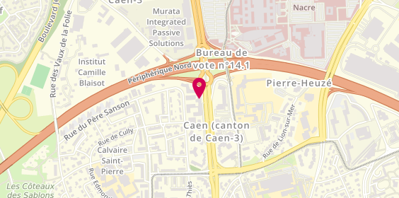 Plan de GMF, 51 avenue de la Côte de Nacre, 14000 Caen
