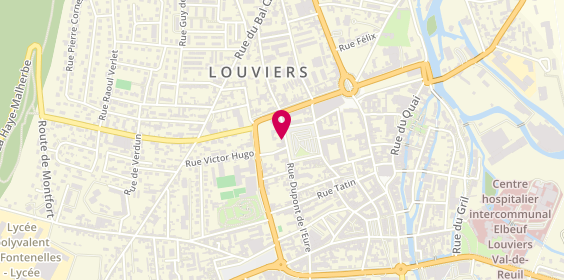 Plan de Agence Groupama Louviers, 27 place de la République, 27400 Louviers