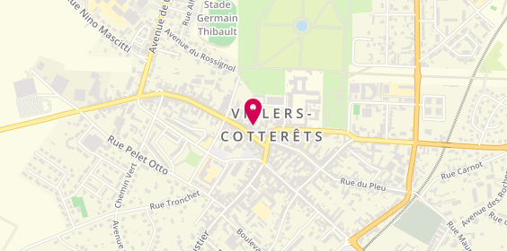 Plan de Agence Groupama de Villers-Cotterêts, 18 place Du Dr Mouflier, 02600 Villers-Cotterêts