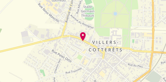 Plan de Allianz Assurance VILLERS COTTERETS - Armand DE KONINCK, 11 Rue de Verdun, 02600 Villers-Cotterêts