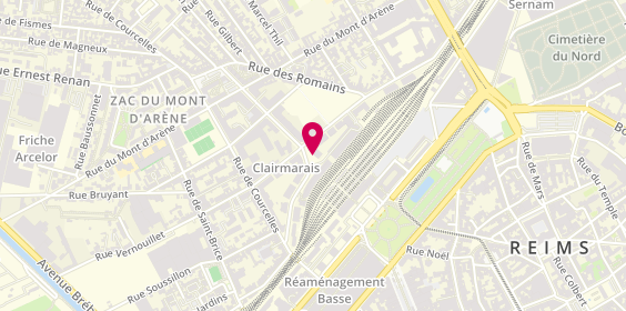 Plan de SMABTP, 26 Rue André Pingat, 51100 Reims
