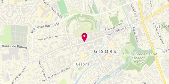 Plan de Allianz Assurance GISORS - Pierre-olivier RIQUEBOURG, 58 Rue de Vienne, 27140 Gisors