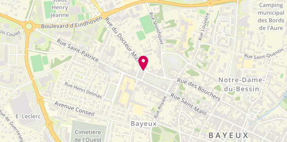 Plan de Gan Assurances Bayeux Saint Patrice, 5 Rue du Docteur Guillet
Rue Saint-Patrice, 14400 Bayeux