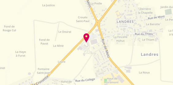 Plan de Gan Assurances, Centre Commercial La
Rue de la Croisette, 54970 Landres