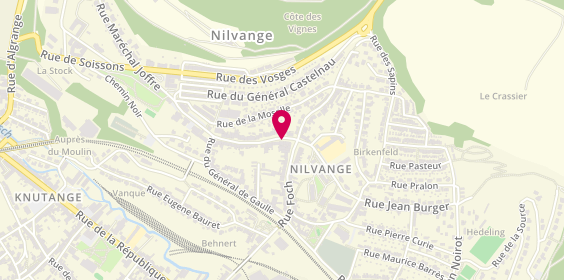 Plan de Caisse d'Epargne, 62 Rue Joffre, 57240 Nilvange