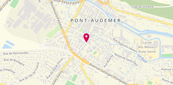 Plan de Axa, 12-14 Pl. Victor Hugo, 27500 Pont-Audemer