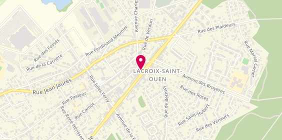 Plan de Agence Lacroix St Ouen, 83 Rue Nationale, 60610 La Croix-Saint-Ouen
