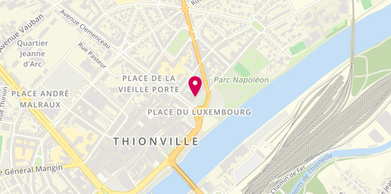 Plan de GMF Assurances THIONVILLE, 4 square du 11 Novembre, 57100 Thionville