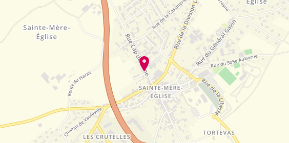 Plan de Groupama, 13 Cap de Laine, 50480 Sainte-Mère-Église