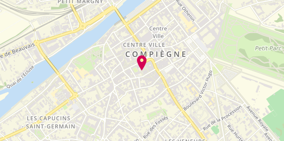 Plan de Cabinet Ludovic Bregere, 4 Rue de l'Abbaye, 60200 Compiègne