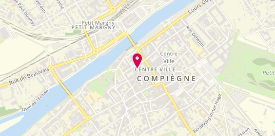 Plan de Ccmo Mutuelle, 21 Rue Saint-Nicolas, 60200 Compiègne