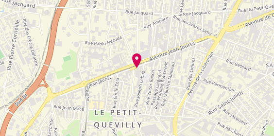 Plan de Gan Assurances, 111 avenue Jean Jaurès, 76140 Le Petit-Quevilly