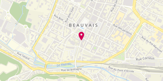 Plan de MAAF Assurances BEAUVAIS, 29 Rue de Malherbe, 60000 Beauvais