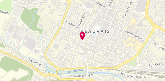Plan de MMA, 3 Rue Desgroux, 60000 Beauvais