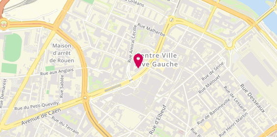 Plan de GMF Assurances ROUEN ST SEVER, 98 avenue de Bretagne, 76100 Rouen