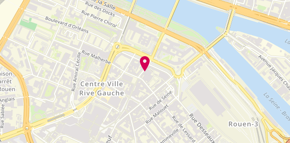 Plan de Groupama, 41 Rue Saint-Sever, 76100 Rouen