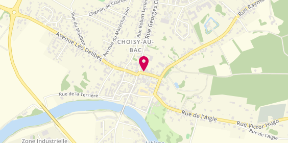 Plan de Agence de Choisy au Bac, 3 Rue du Général Leclerc, 60750 Choisy-au-Bac