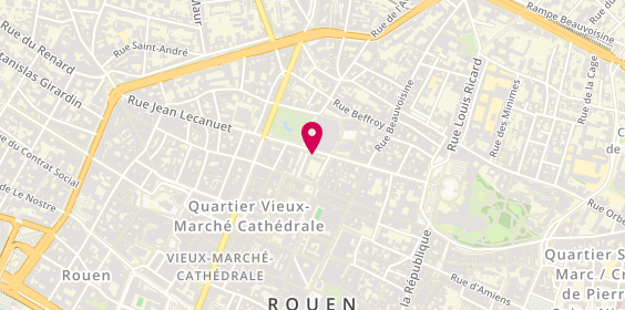 Plan de Aréas Assurances, 33 Rue Jean Lecanuet, 76000 Rouen