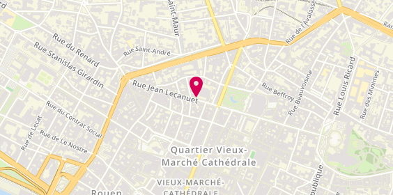 Plan de Abeille Assurances, 34 Rue Jean Lecanuet, 76000 Rouen