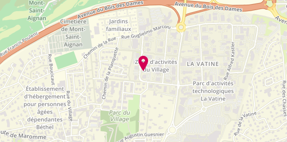 Plan de AXA Assurance et Banque BOURDON Philippe, la Vatine Assurances
6 Rue Pierre Gilles de Gennes, 76130 Mont-Saint-Aignan