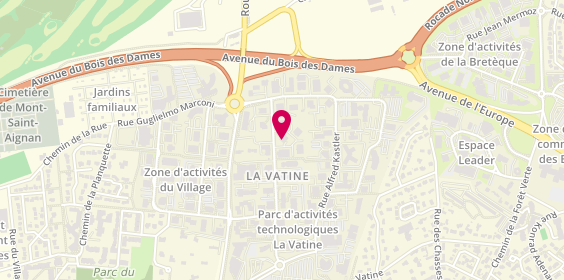 Plan de Franquet Desquilles, 30 Rue Raymond Aron, 76130 Mont-Saint-Aignan