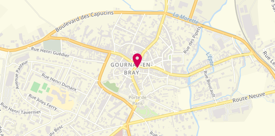 Plan de Groupama, 28 place Nationale, 76220 Gournay-en-Bray