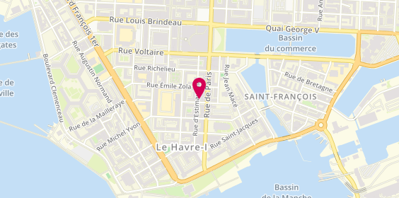 Plan de Mapa Prevoyante Accidents, 68 Rue d'Estimauville, 76600 Le Havre