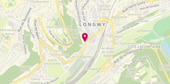 Plan de ALLIANZ Longwy - Agence d'Assurance FONDEUR, 22 Rue Pierre Albert Labro, 54400 Longwy