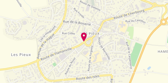 Plan de MMA, 21 Route de Flamanville, 50340 Les Pieux