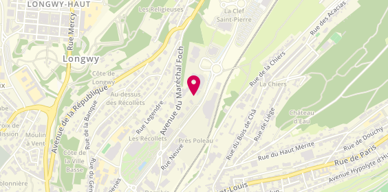 Plan de GMI Mutuelle Longwy, 29 avenue de Saintignon, 54400 Longwy