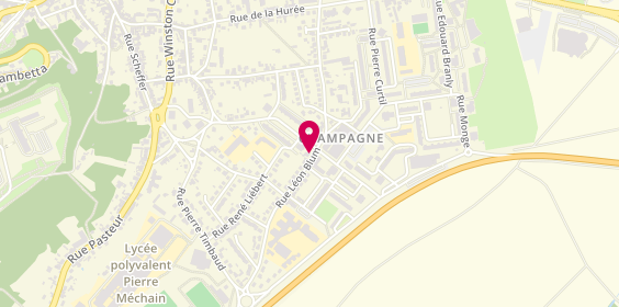 Plan de Agence Laon Champagne, 12 Bis avenue de l'Europe, 02000 Laon