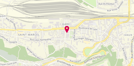 Plan de GMF Assurances LAON, 10 avenue Carnot, 02000 Laon