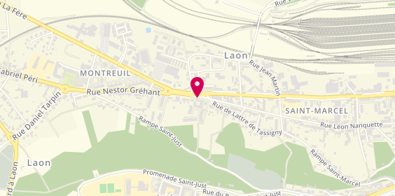 Plan de Mapa Prevoyante-Accidents, 3 Rue Nestor Gréhant, 02000 Laon