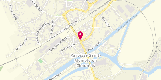 Plan de AXA - Assurance et Banque | Jérôme MEURET, 95 Rue de la Chaussée, 02300 Chauny