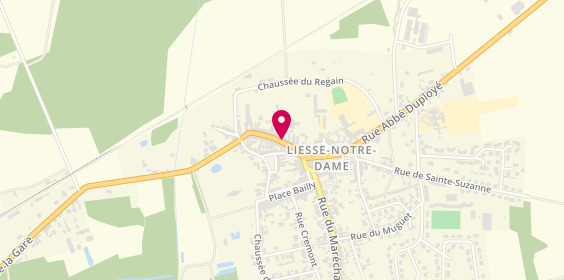 Plan de Agence de Liesse, 22 Rue du Général de Gaulle, 02350 Liesse-Notre-Dame