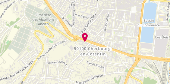 Plan de MACIF, 34 Boulevard Pierre Mendes France, 50100 Cherbourg-en-Cotentin
