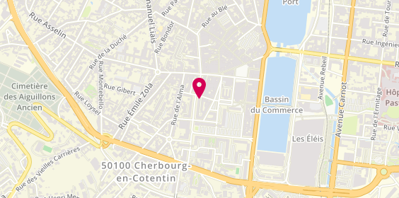 Plan de AXA, 25-27 Boulevard Robert Schuman, 50100 Cherbourg-en-Cotentin