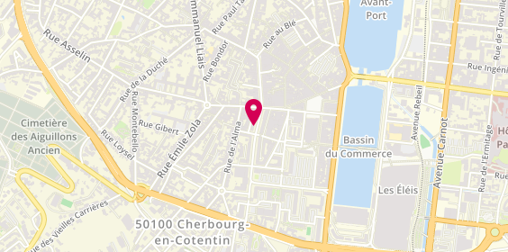 Plan de Abeille Assurances - Cherbourg, 16 Boulevard Robert Schuman, 50100 Cherbourg-en-Cotentin