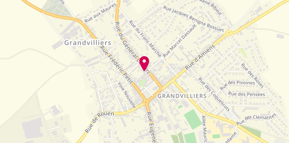 Plan de Agence de Grandvilliers, 11 Rue du Général Leclerc, 60210 Grandvilliers