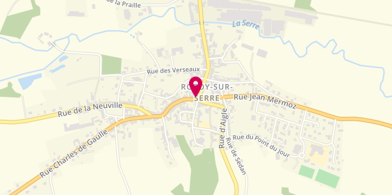 Plan de Mma, 45 Place de l'Europe, 02360 Rozoy-sur-Serre