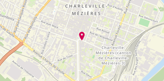 Plan de Groupama, 6 avenue Jean Jaurès, 08000 Charleville-Mézières