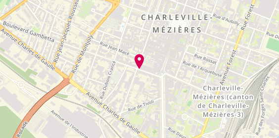 Plan de Aréas Assurances, 4 Bis Boulevard Gambetta, 08000 Charleville-Mézières