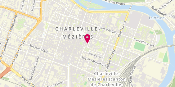 Plan de La Mutuelle Générale - Section 08, 3 Rue Pierre Gillet, 08000 Charleville-Mézières