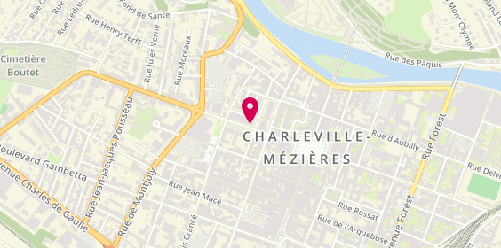 Plan de Mfu-Charleville-Mezieres, 6-8 Rue de Flandre, 08000 Charleville-Mézières