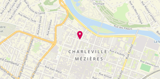Plan de Allianz Assurance CHARLEVILLE - Mimino d'AGNANO, 20 Rue Baron-Quinart, 08000 Charleville-Mézières